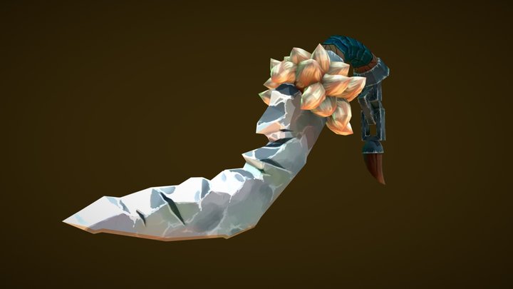 Iron Fang Dagger 3D Model