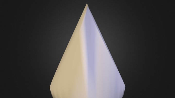 Cutted cylinder 3D Model