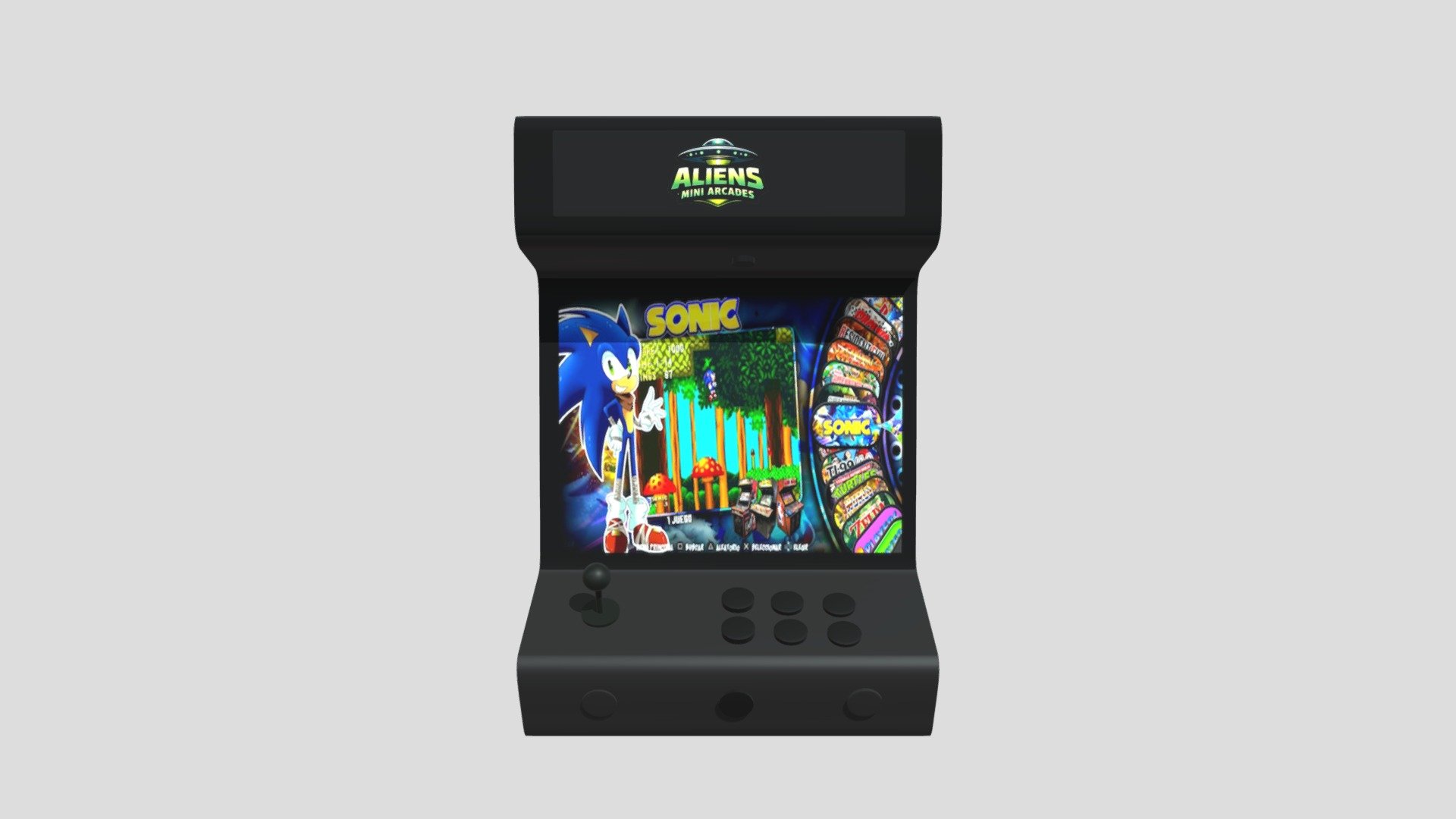 ALIENS MINI ARCADES - 3D model by pedrojttarancon ...