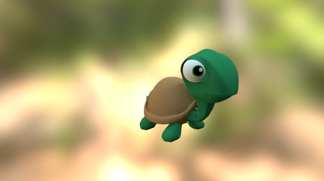 Turtle 3D Model