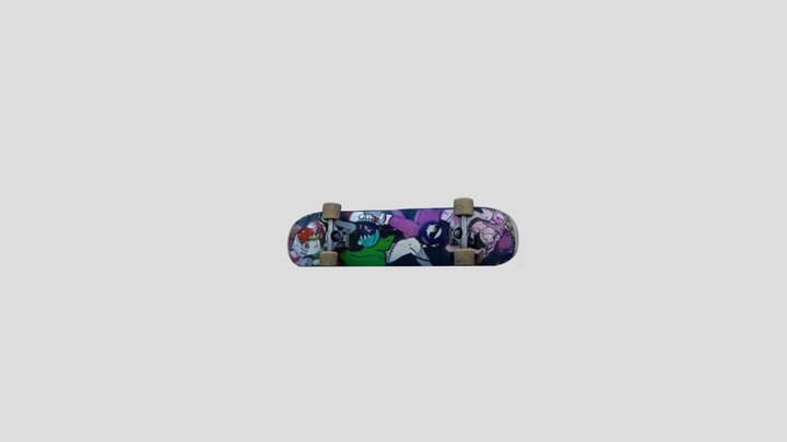 skateboard 3D Model