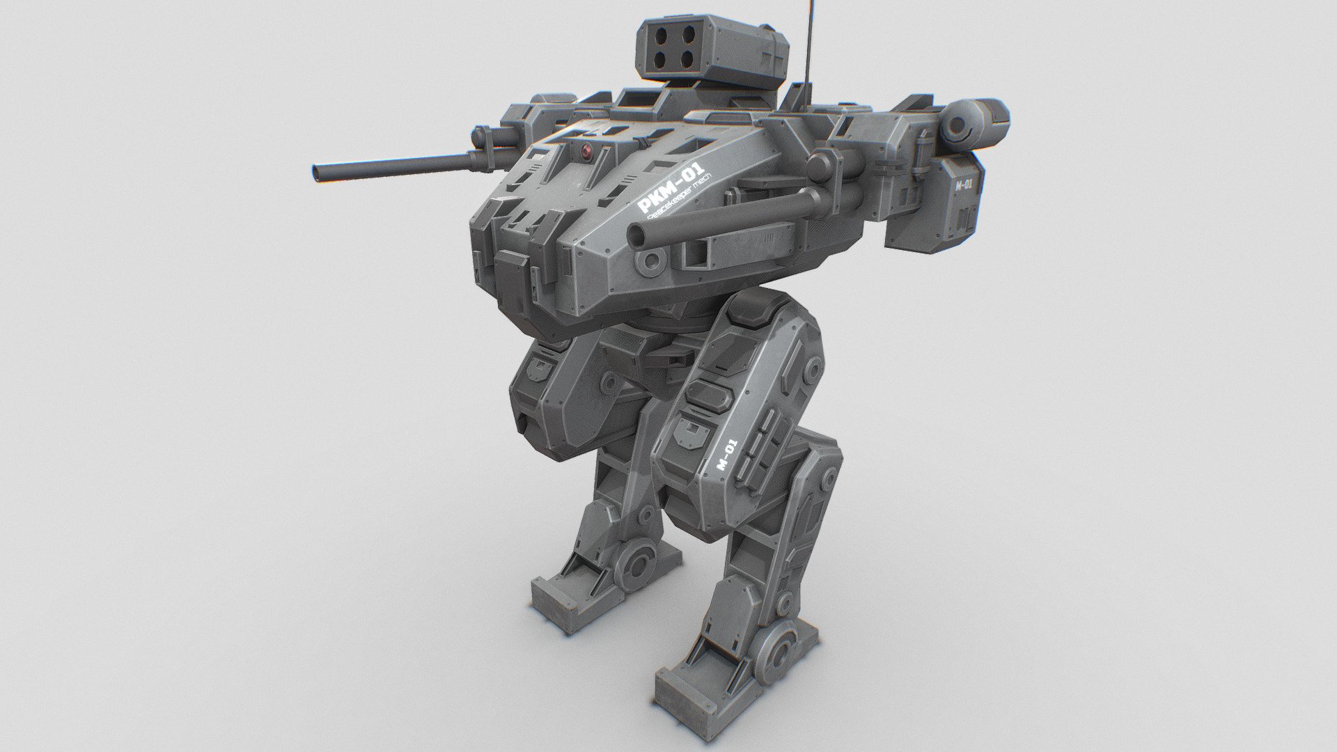 Peacekeeper Mech - Buy Royalty Free 3D model by Anima Z (@Anima-Z ...