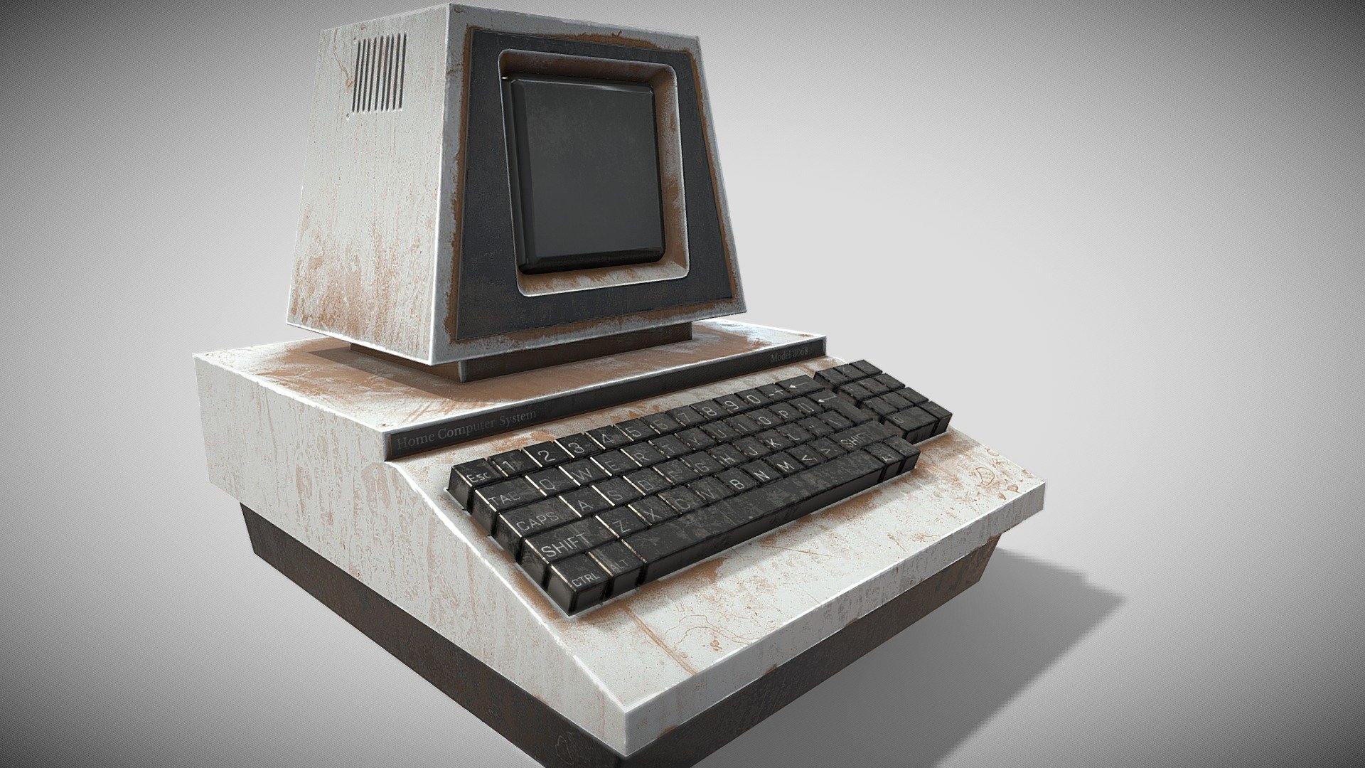 Old rusty Computer - Download Free 3D model by DoniTodorov [ae14bdb ...