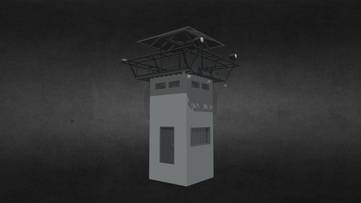 Raptor pen tower V1 3D Model