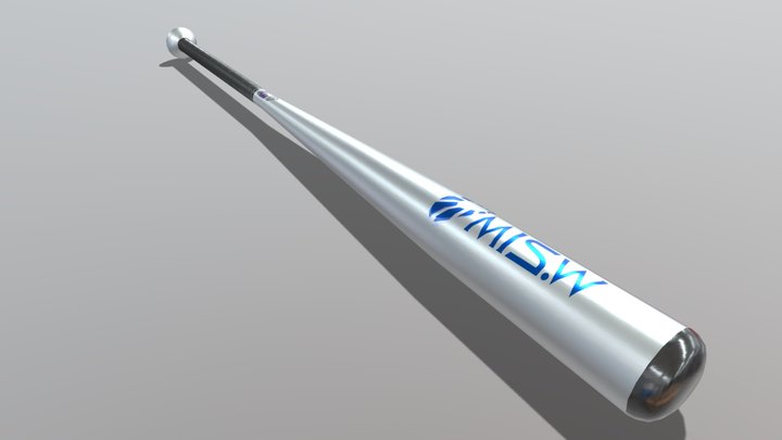 Metal Baseball Bat – Free 3D Model STL