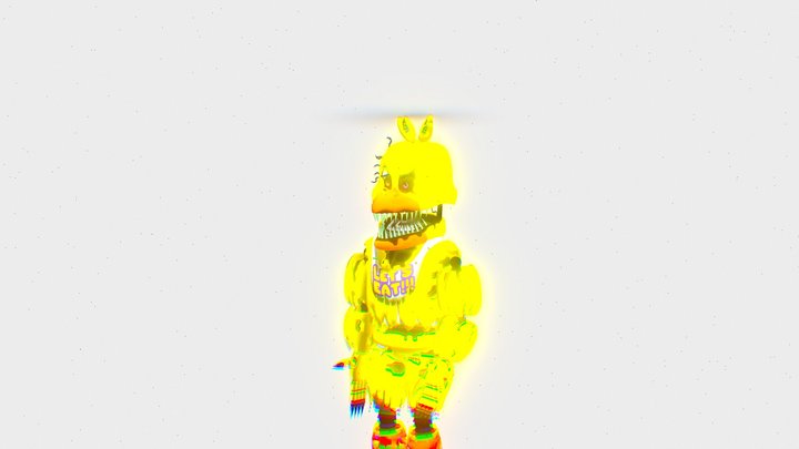 fnaf-fnaf-4-nightmare-chica-model 3D Model