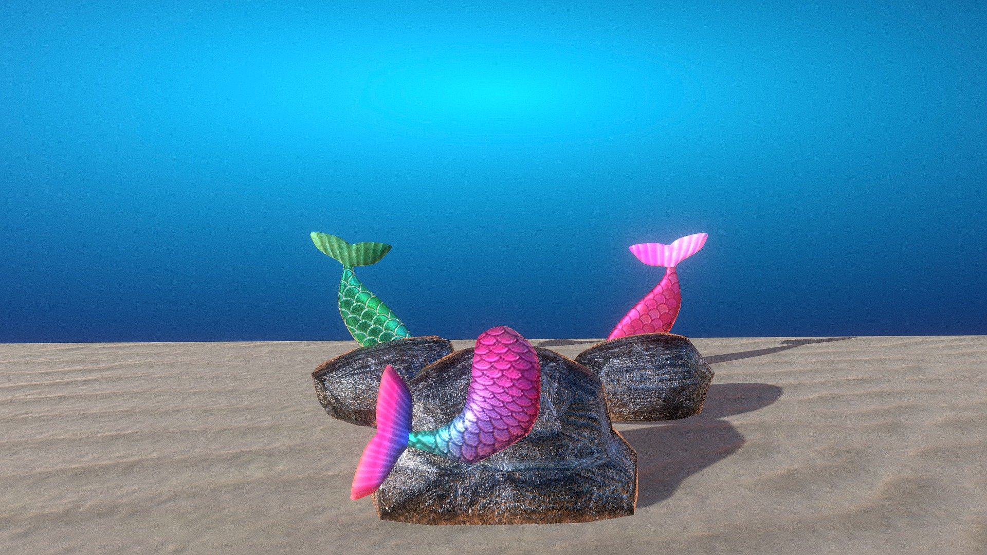 Mermaid — Sketchfab embed 3D viewer