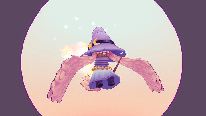 Puppy Magician 3D Model