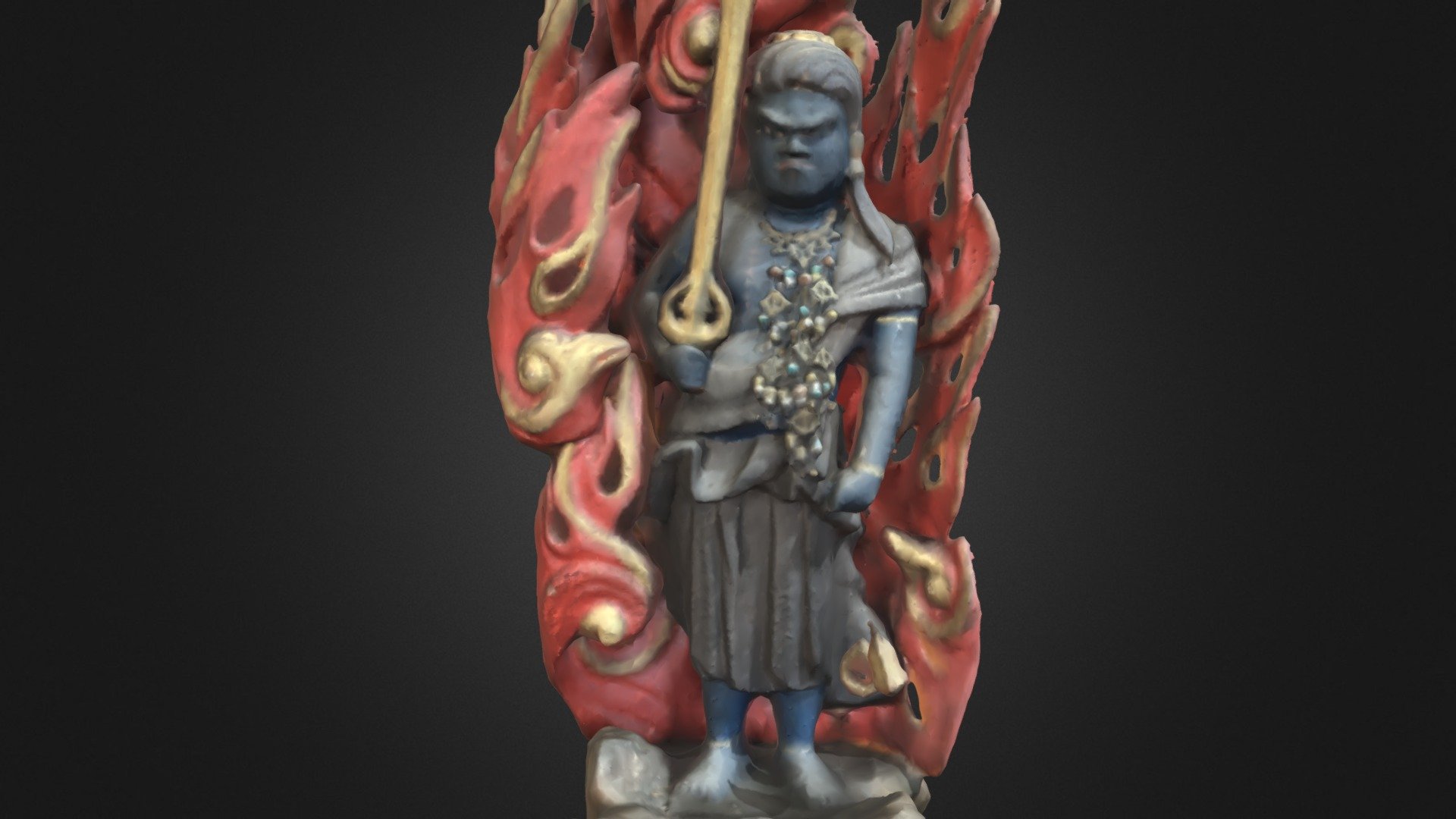 不動明王【加東市持宝院】 - Download Free 3D model by hsjapan3dcg