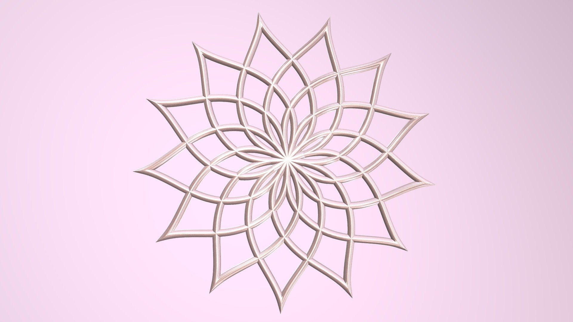 Dreamcatcher 13 - Procedural Parametric Design - 3D model by ...