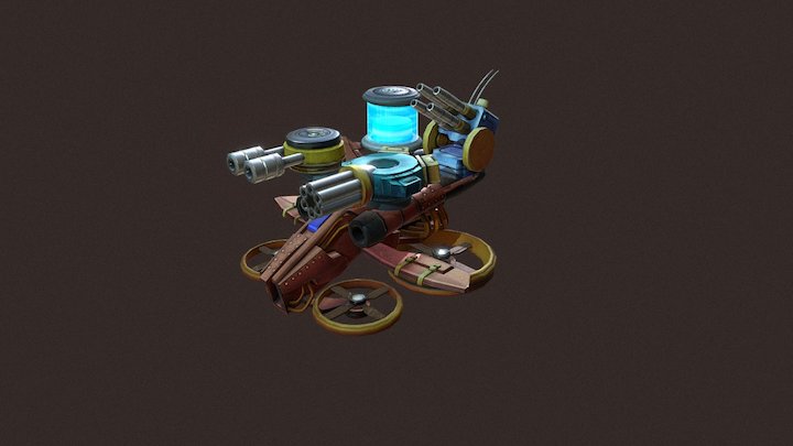 The drone 3D Model