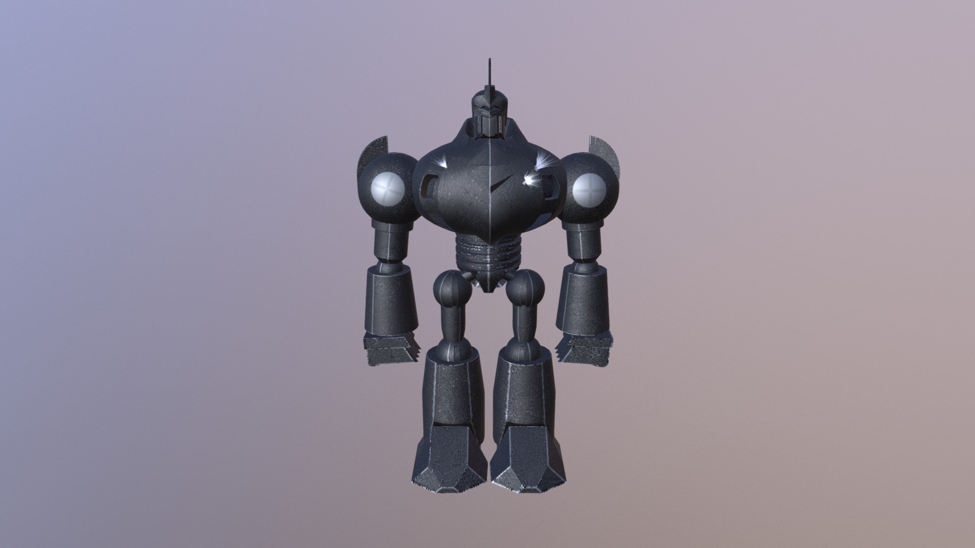 AHMU Robot RUFF Textures
