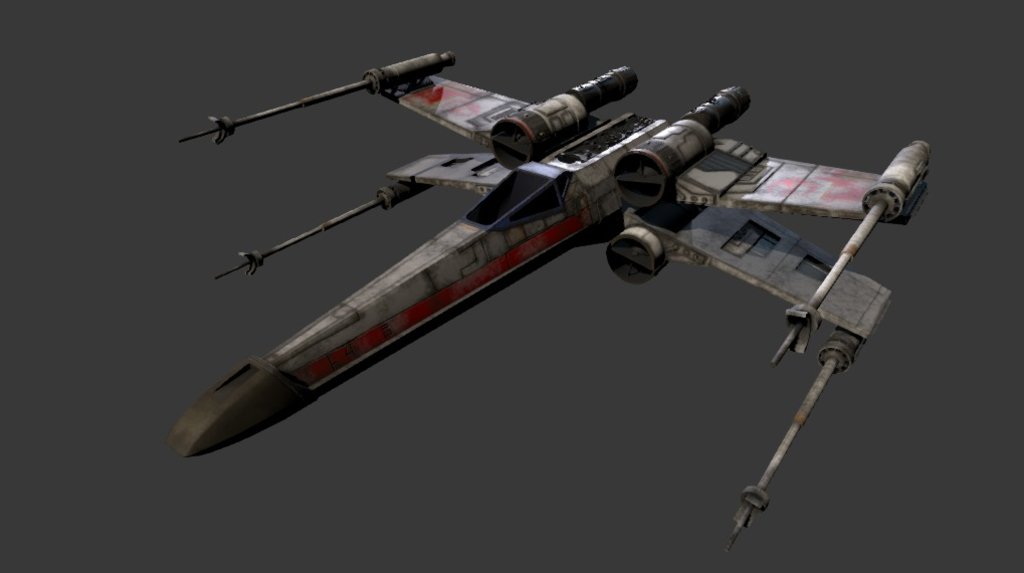 X-WING - Download Free 3D model by mrpetercharman [ae1a4bd] - Sketchfab