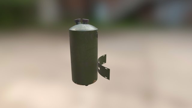 Separate ROKS3 Canister 3D Model