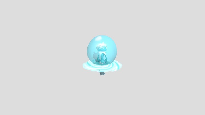 Idle animation (Water Whirl) 3D Model