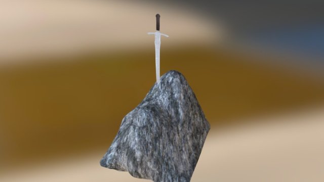 Main Sword 4 Sketchfab 3D Model