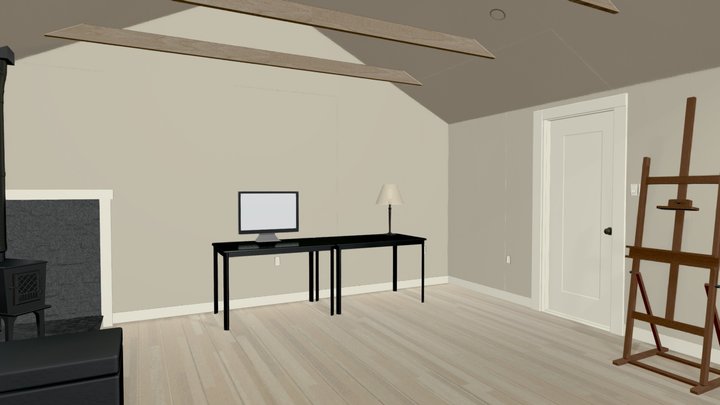 GARAGE_FULL_V8_furnished 3D Model