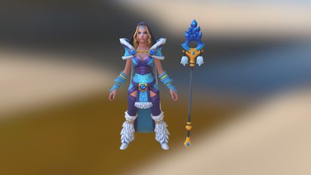 Crystal 3D Model