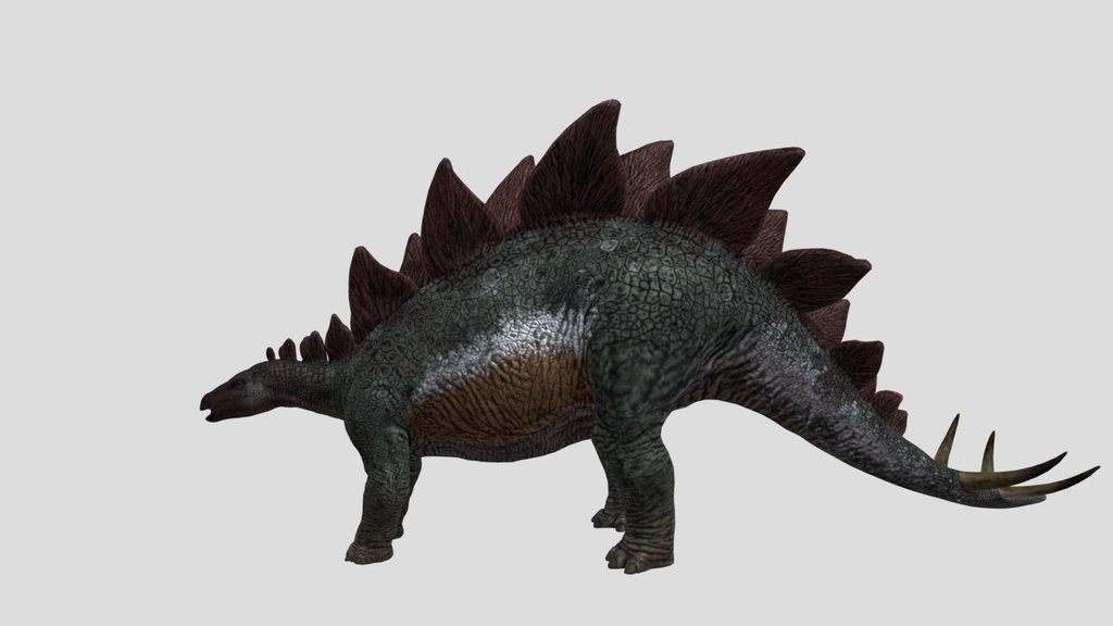 JWCC Green Stegosaurus