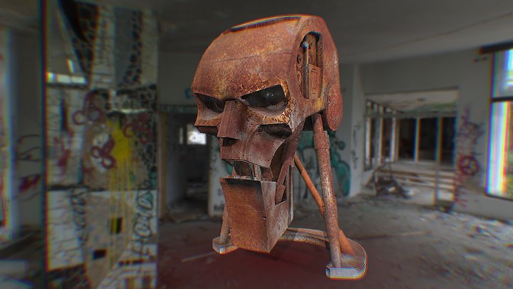 Judge Dredd - ABC Warrior 3D Model