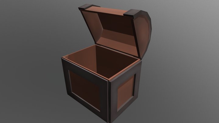 寶箱 3D Model