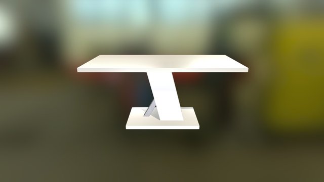 Table 01 3D Model