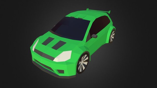 Fiesta Rally 3D Model