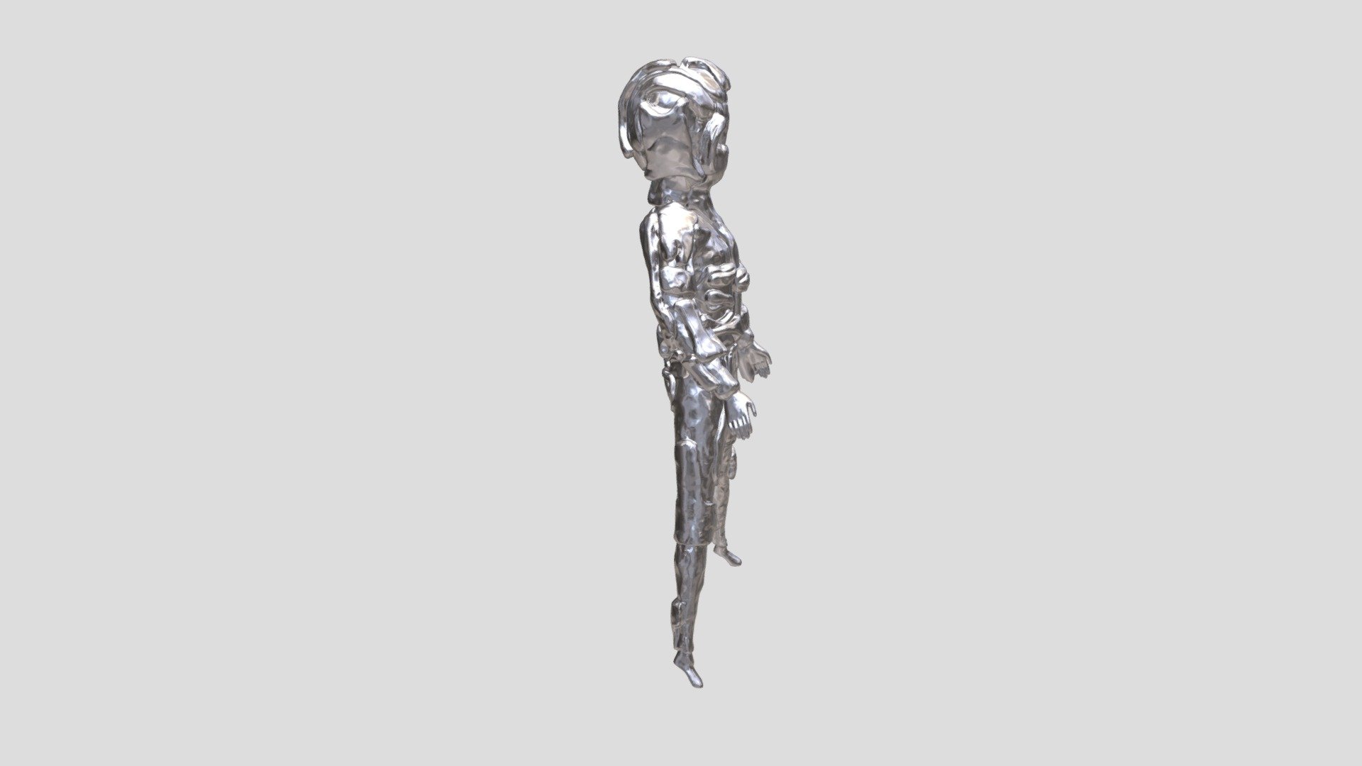 Polar Head Full Body Silver