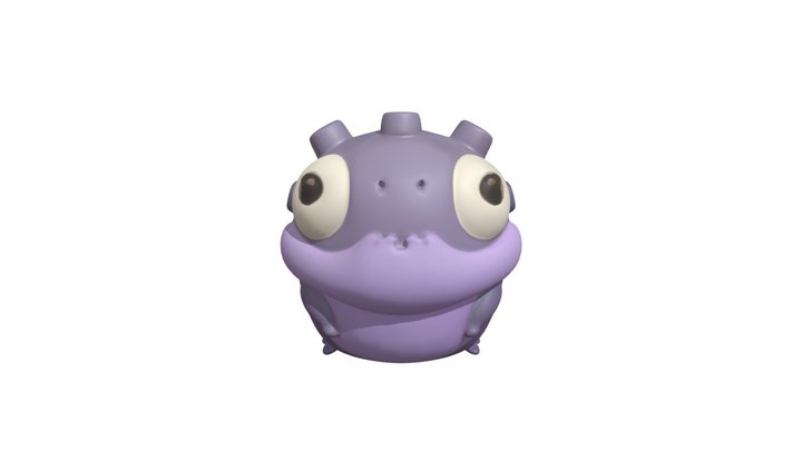 Cartoonish creature 3D Model
