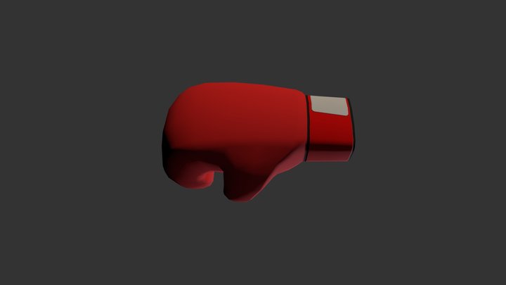Boxing Glove 3D Model