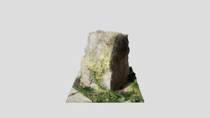 Stone post 3D Model