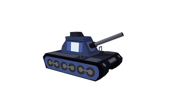 Ierorums light tank 3D Model
