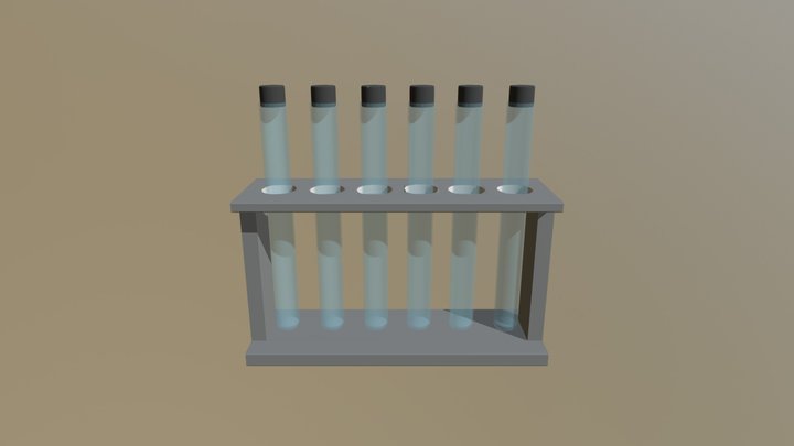 DECS Small Medical Tubes 3D Model