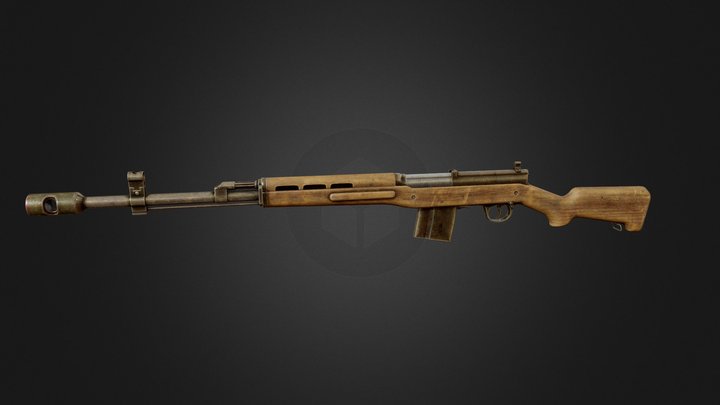 Rifle – Free 3D Model STL