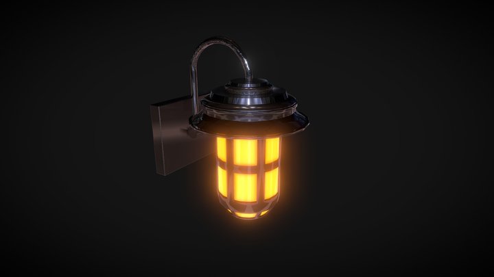 Wall lamp 3D Model