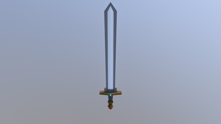 RPG Longsword 3D Model