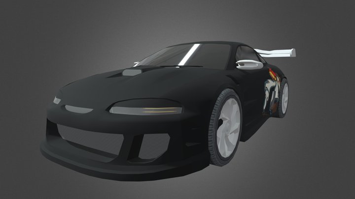 Eclipse NFSU2 3D Model
