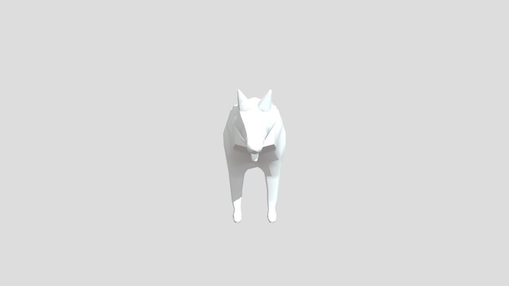 3D Wolf 3D Model