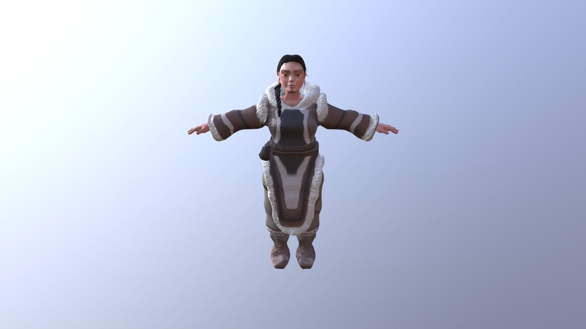 Inuit Woman - 3D model by LadyAbigail [ae25416] - Sketchfab
