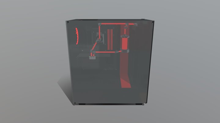 Animeringdator 3D Model