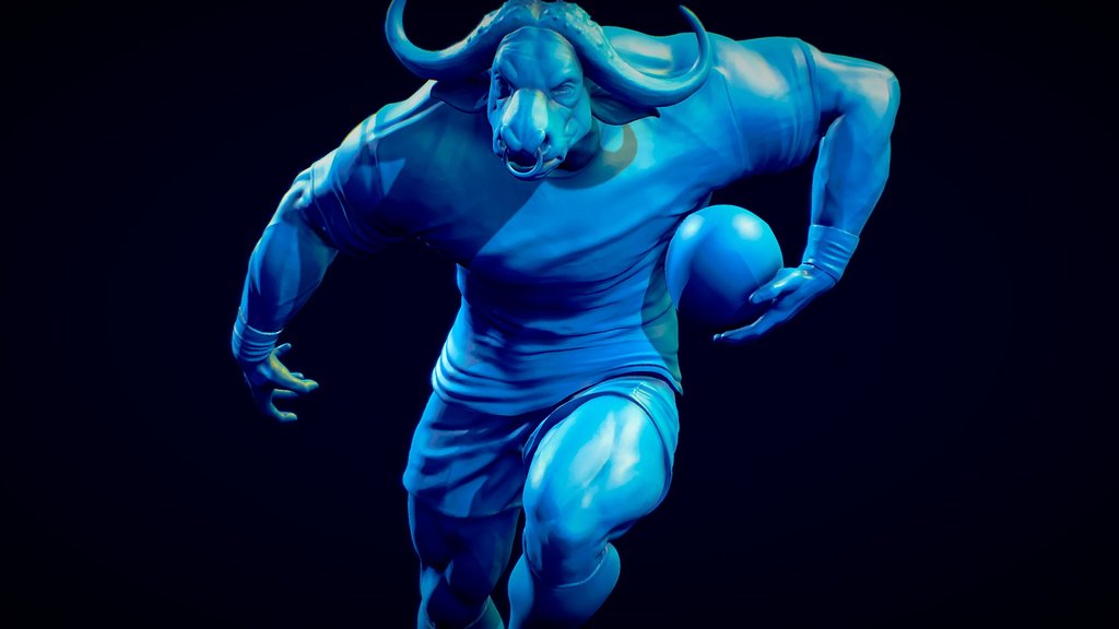 Blue Bull Miniature