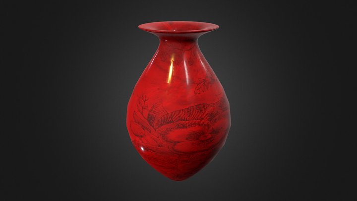 Modern Vase 3D Model