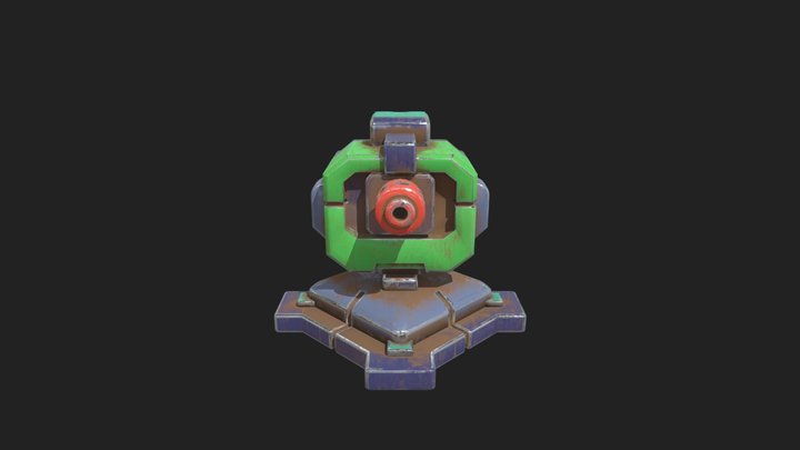 Turret ver.№1 3D Model