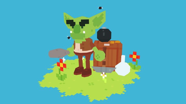 Stinky goblin 3D Model