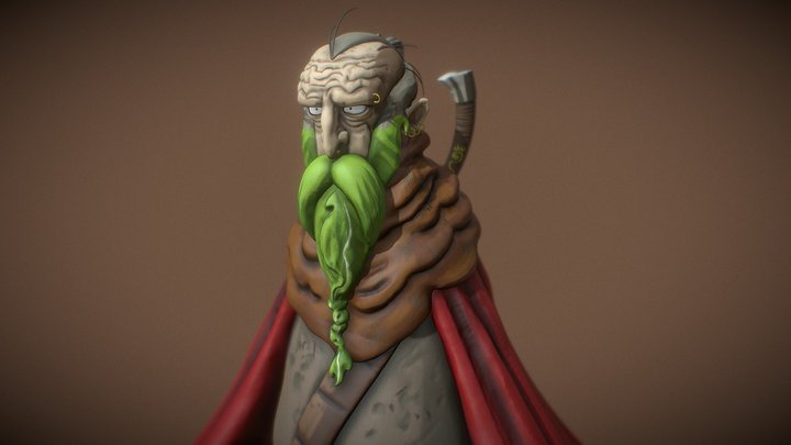 Greenbeard - Pello of Tyrosh – Modello 3D gratuito STL