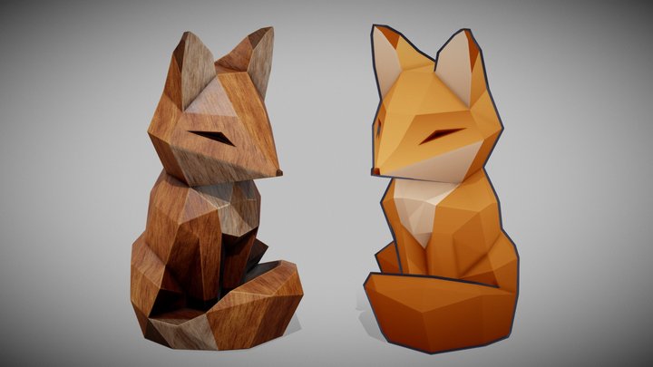 Fox 3D Model
