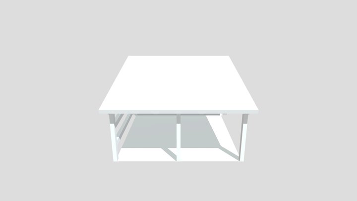 Small Farm Shack 3D Model