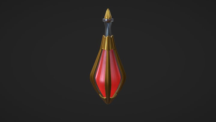 Heal Potion 3D Model