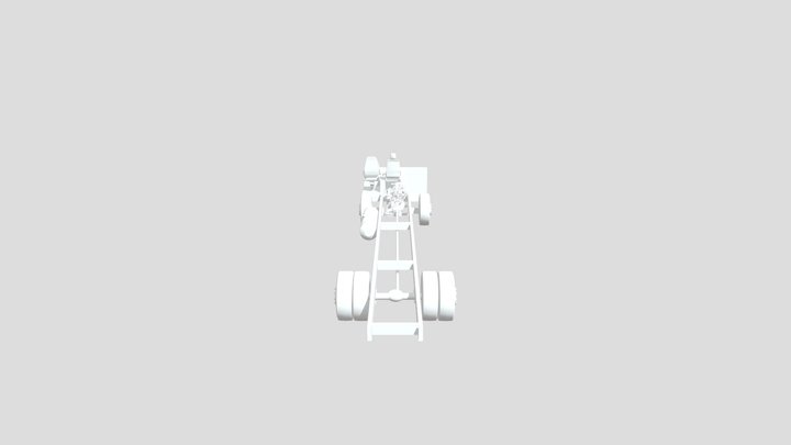 Chasis Bus V2 3D Model