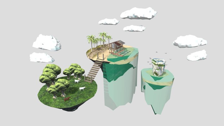 Theme ปักษ์ใต้ 3D Model
